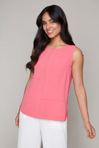 Compli K sleeveless novelty top