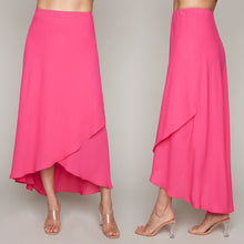 Load image into Gallery viewer, Compli K Noir pull-on double layer maxi skirt
