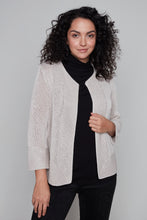 Load image into Gallery viewer, Carre Noir open-knit cardigan
