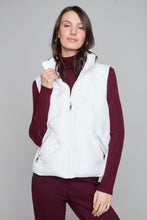 Load image into Gallery viewer, Carre Noir zip-front vest with front pockets
