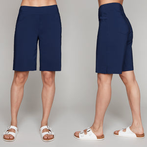 Carre Noir pull-on city shorts
